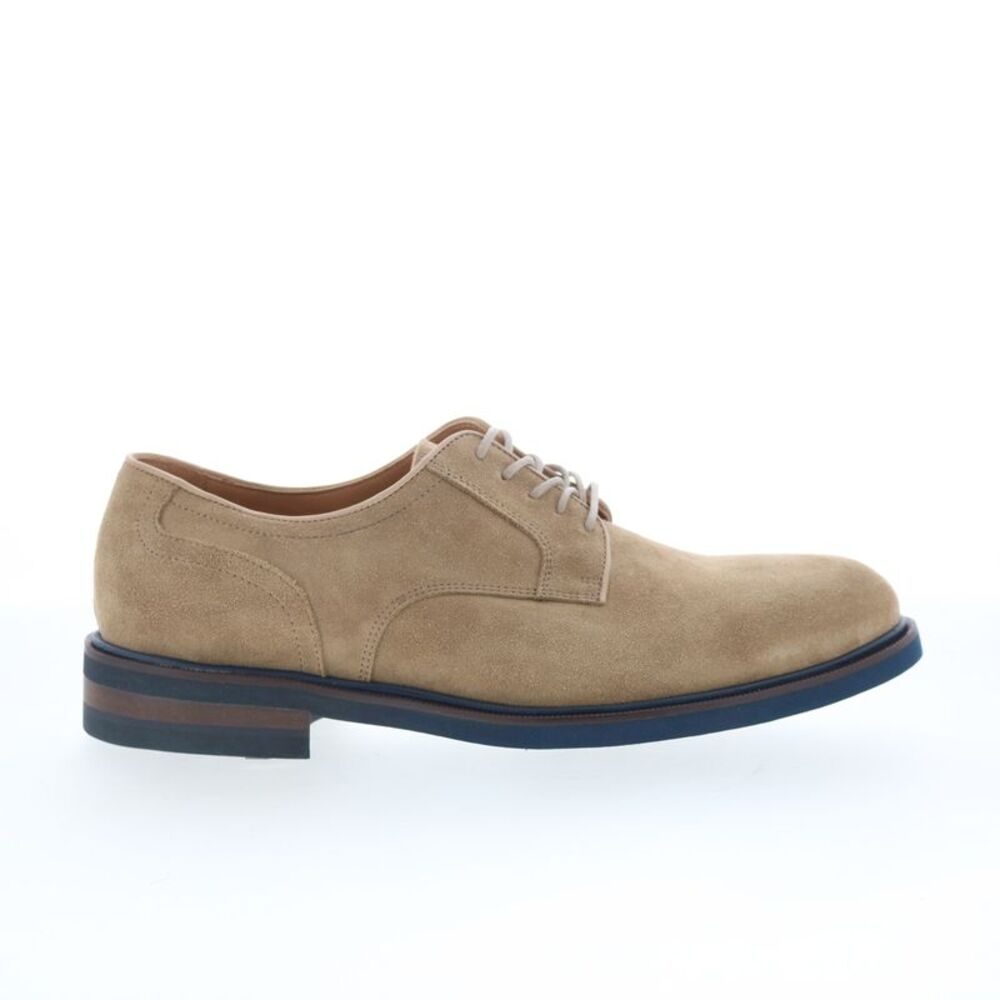 Johnston & Murphy Mens Hartley Plain Toe Beige Shoes (NWT)